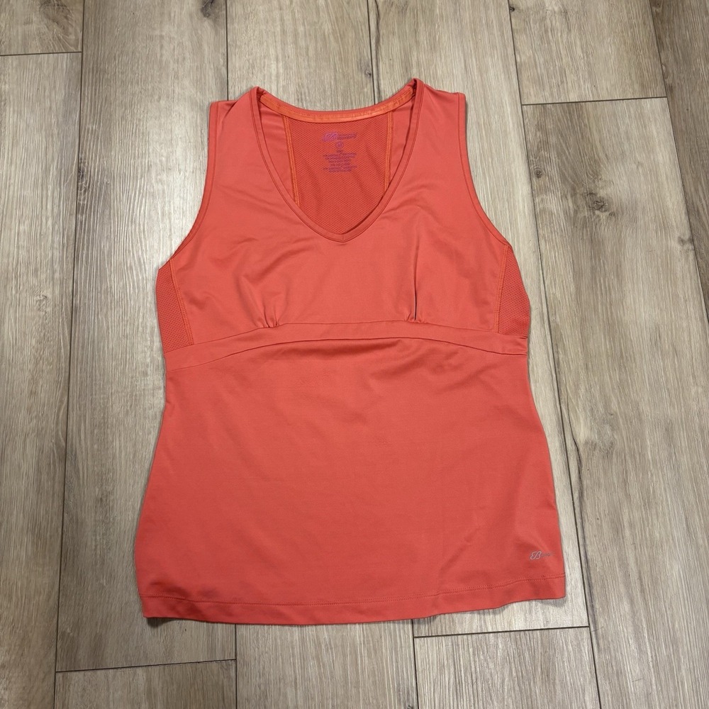 Eddie Bauer Sport Workout Yoga Active Racerback Tank Top Coral Size M